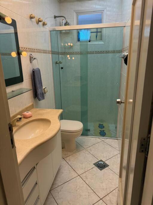 Apartamento Com Vista Mar 瓜鲁雅 外观 照片
