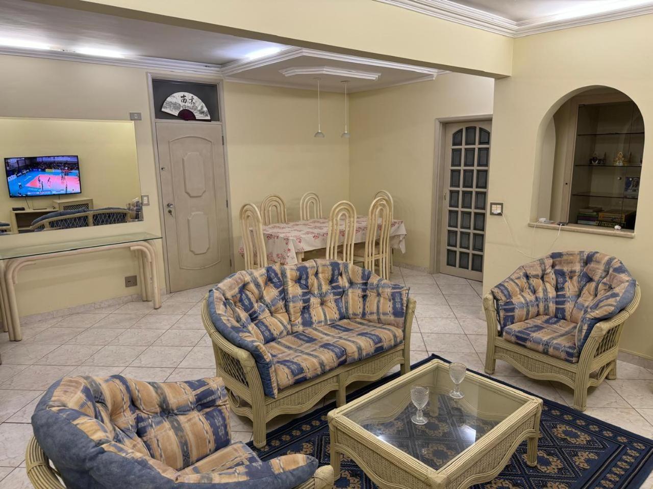 Apartamento Com Vista Mar 瓜鲁雅 外观 照片