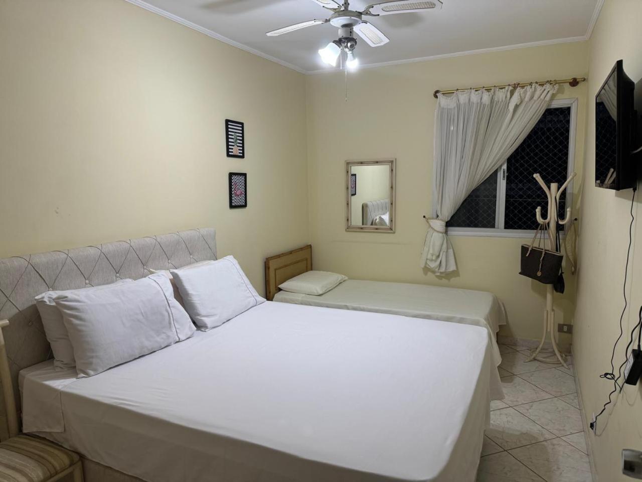 Apartamento Com Vista Mar 瓜鲁雅 外观 照片