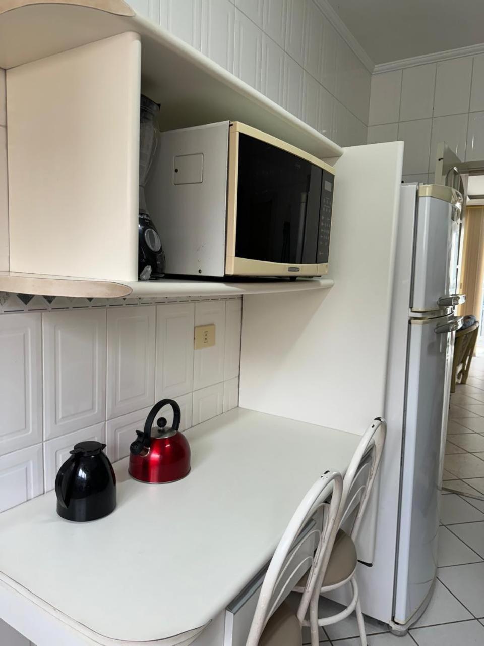 Apartamento Com Vista Mar 瓜鲁雅 外观 照片